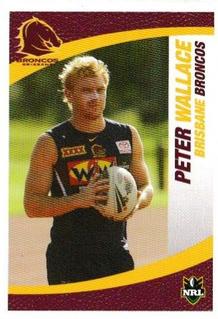 2008 Daily Telegraph NRL #11 Peter Wallace Front